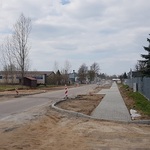 Ulica Elewatorska, widok od strony MLEKPOLU.